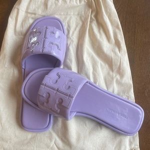 Lavender Tory Burch Slide